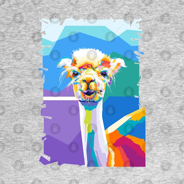 Alpaca Wpap Art by SiksisArt